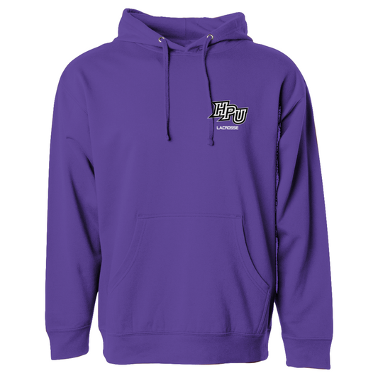 Adult HPU Mens Lacrosse Midweight Hoodie