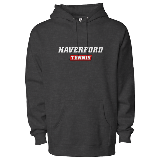 Adult Haverford Tennis Heavyweight Pullover Hoodie