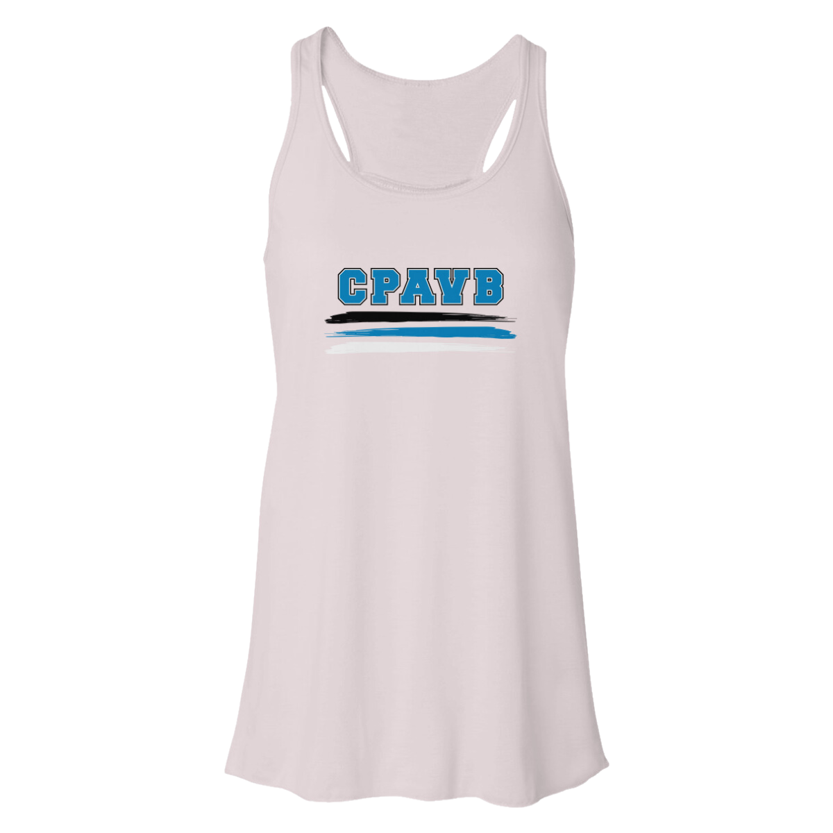 Women's CPA Volleyball Bella + Canvas Flowy Racerback Tank