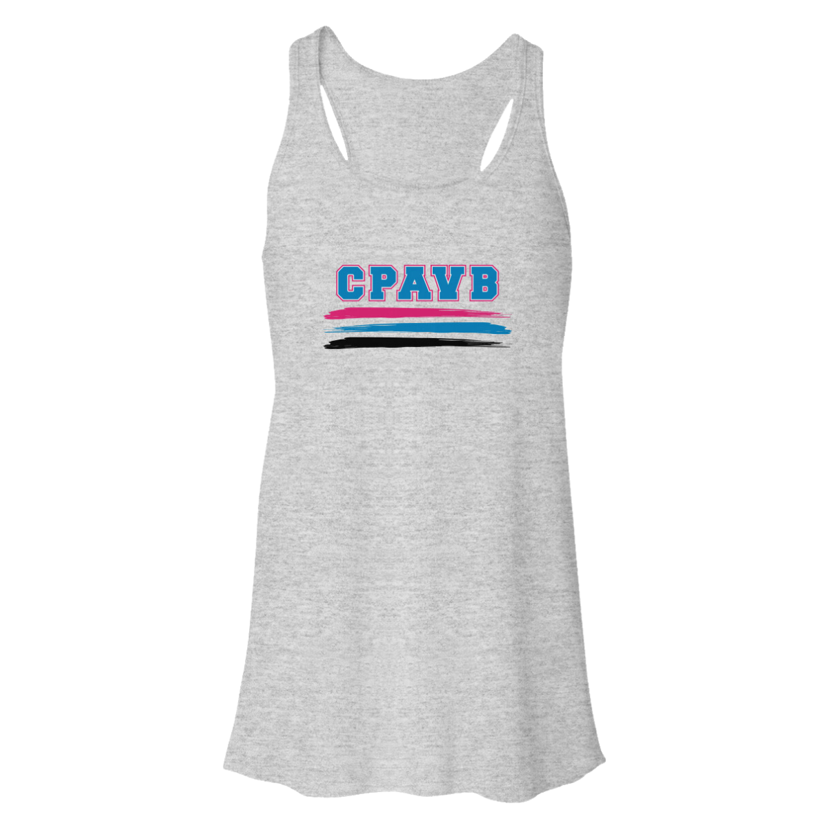 Women's CPA Volleyball Bella + Canvas Flowy Racerback Tank
