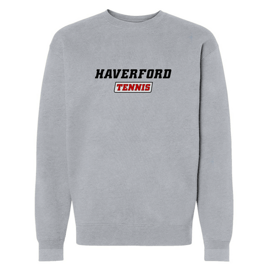 Adult Haverford Tennis Heavyweight Crewneck Sweatshirt