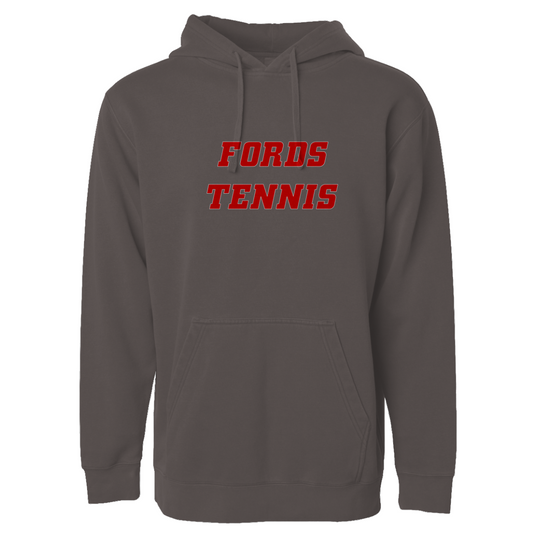 Adult Haverford Tennis Pigment Dyed Hoodie