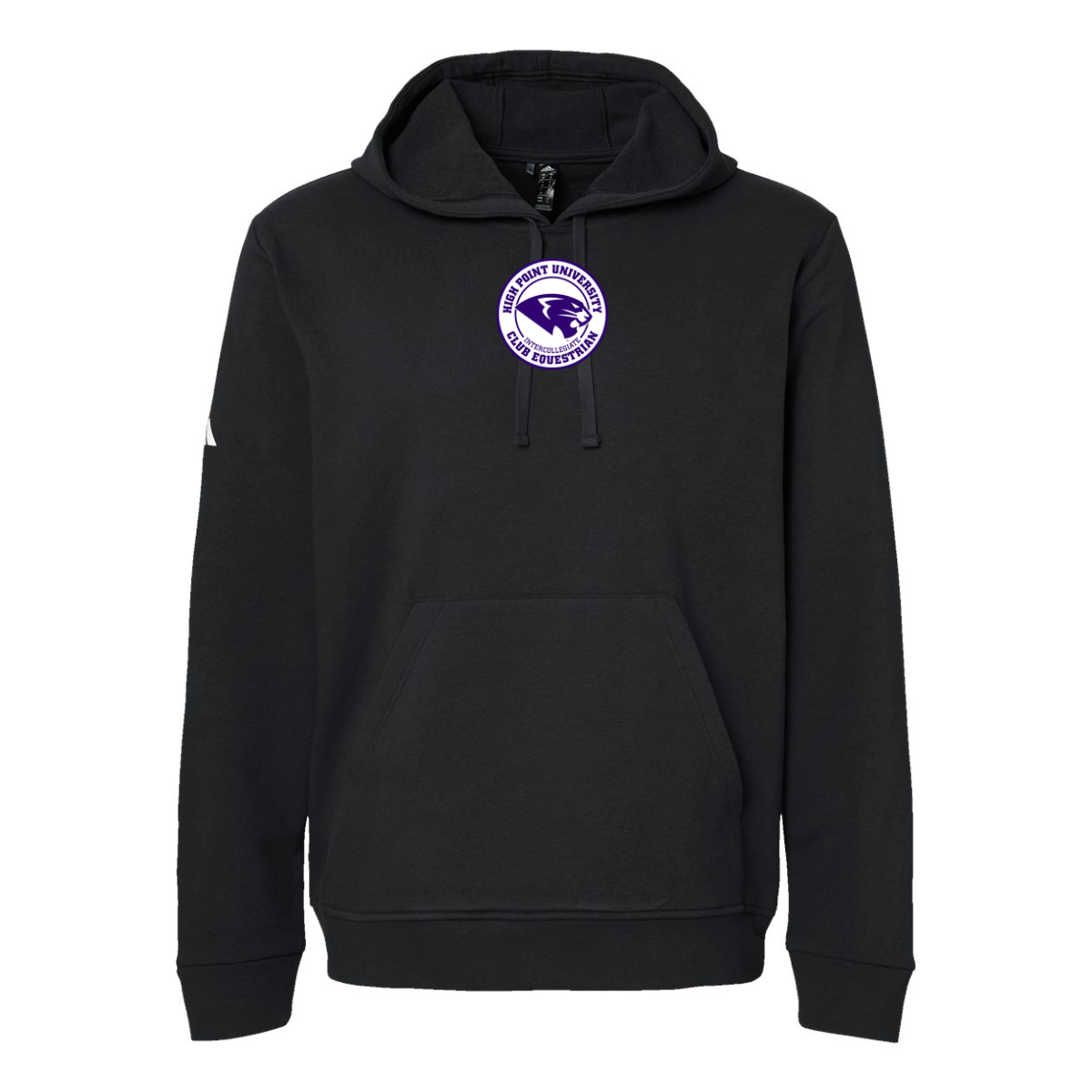 Adult Adidas Fleece Hooded Sweatshirt - Equestrian