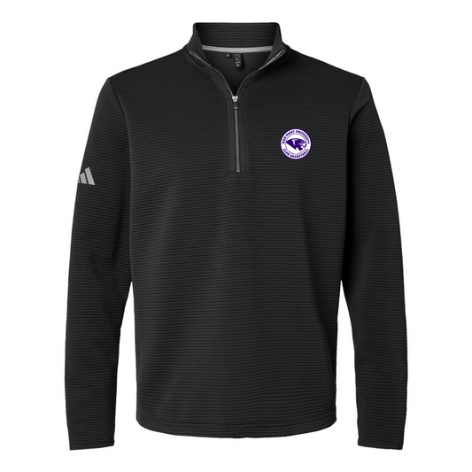 Adult Adidas Spacer Quarter-Zip Pullover - Basketball