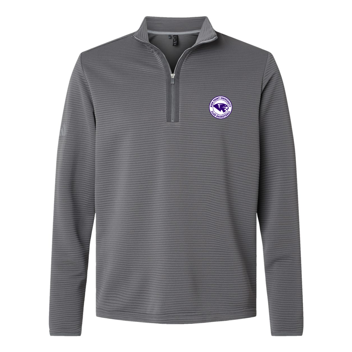 Adult Adidas Spacer Quarter-Zip Pullover - Basketball