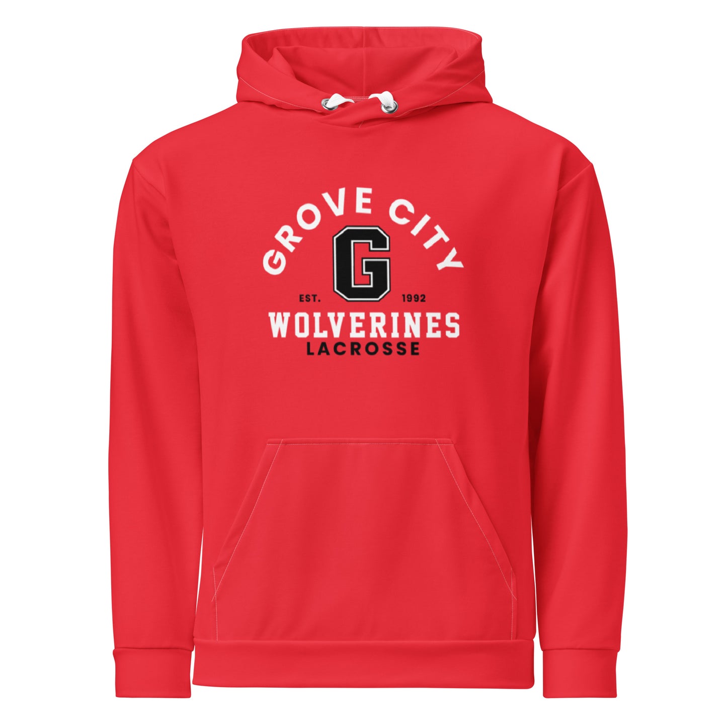 Personalizable - Adult Grove City Lacrosse Performance Hoodie