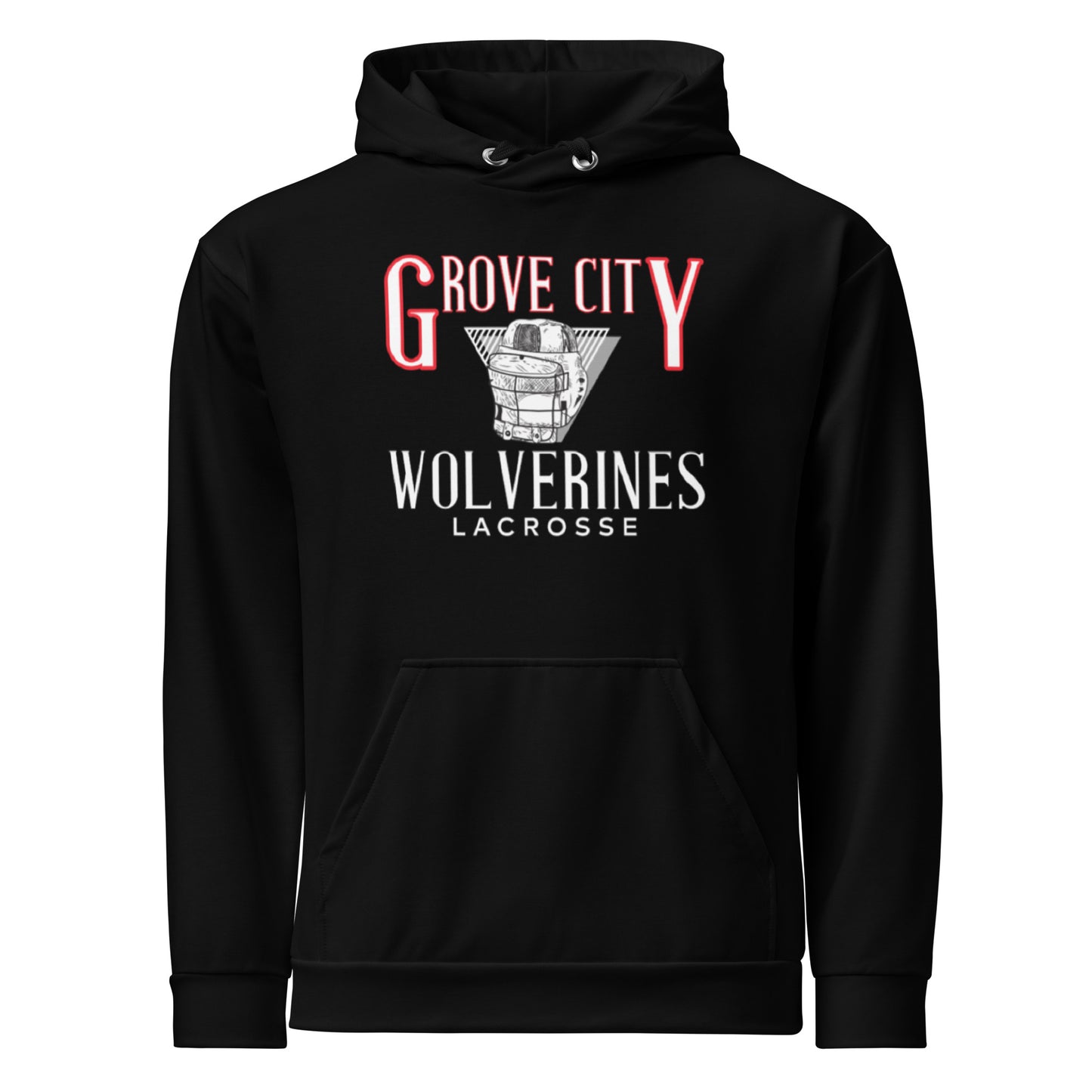Adult Grove City Lacrosse Premium Performance Hoodie