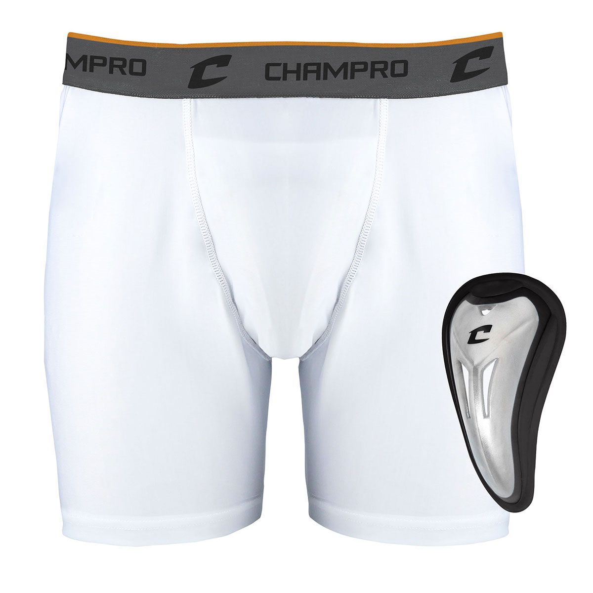 Champro Compression Boxer Short w/ C-Flex Cup - A32-884-YXS