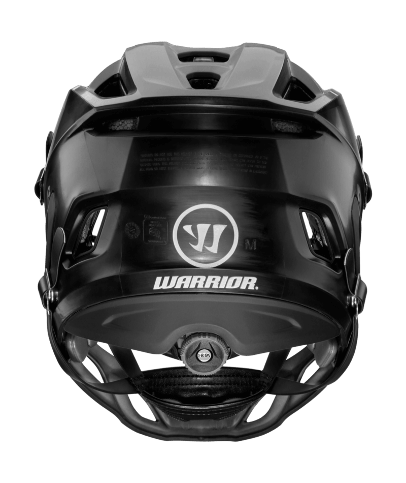 BURN HELMET MASK (BLACK)