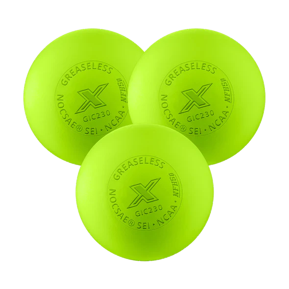 PEARL X Optic Yellow Lacrosse Balls