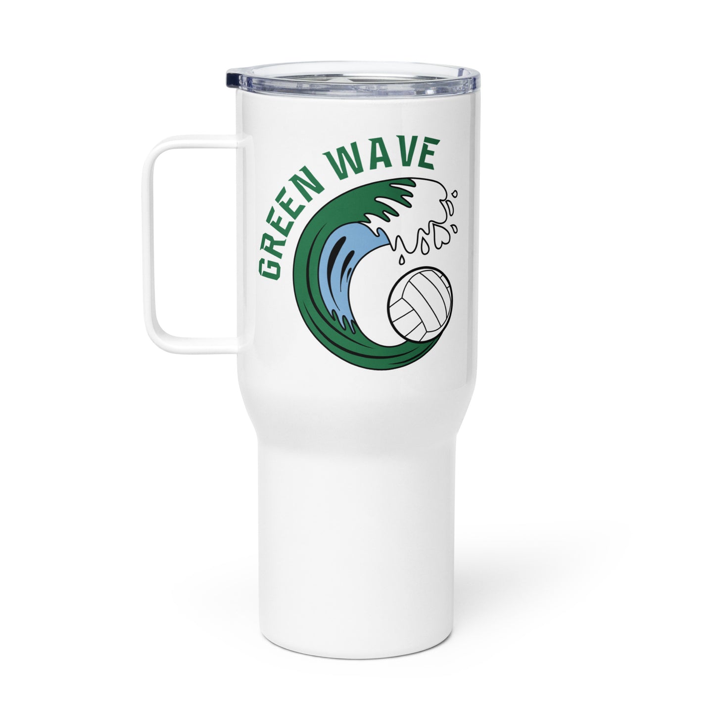 Green Wave Travel Mug (25oz)